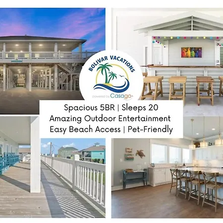 Gorgeous 5Br Sleeps 20 Great Outdoor Entertainment - Diamond In The Dunes